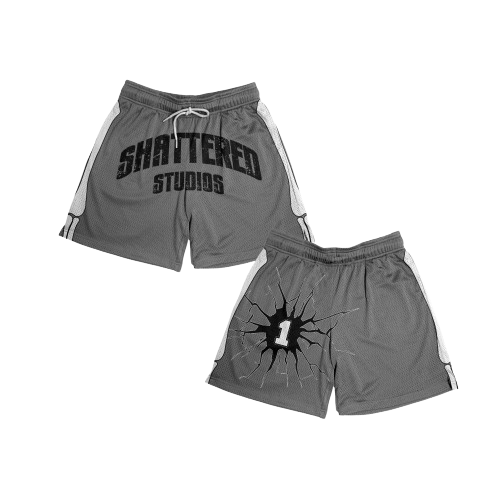 Shattered Studios Basic Shorts Gray
